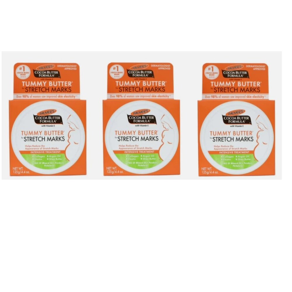 3 packs - Palmer's Cocoa Butter Formula Tummy Butter for Stretch Marks 4.4oz ea